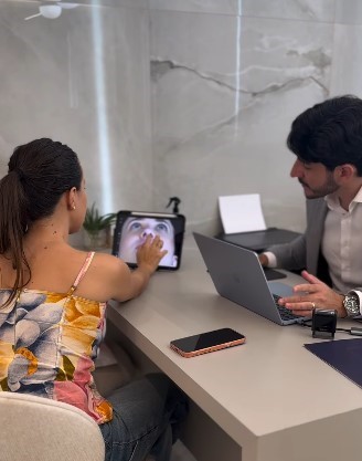 Consulta com simulação digital